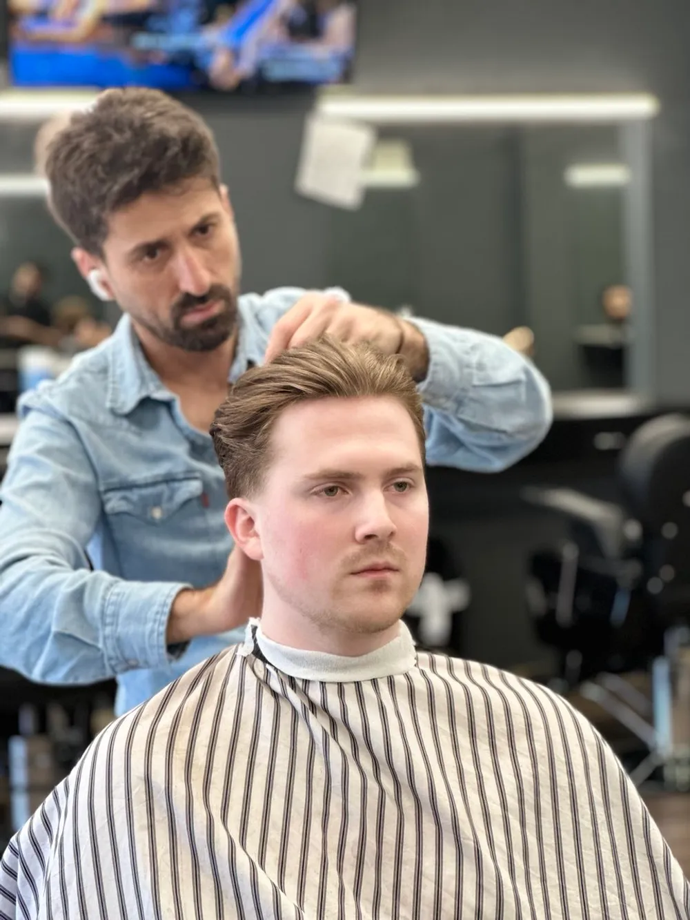 Scissor‑Cut with Taper